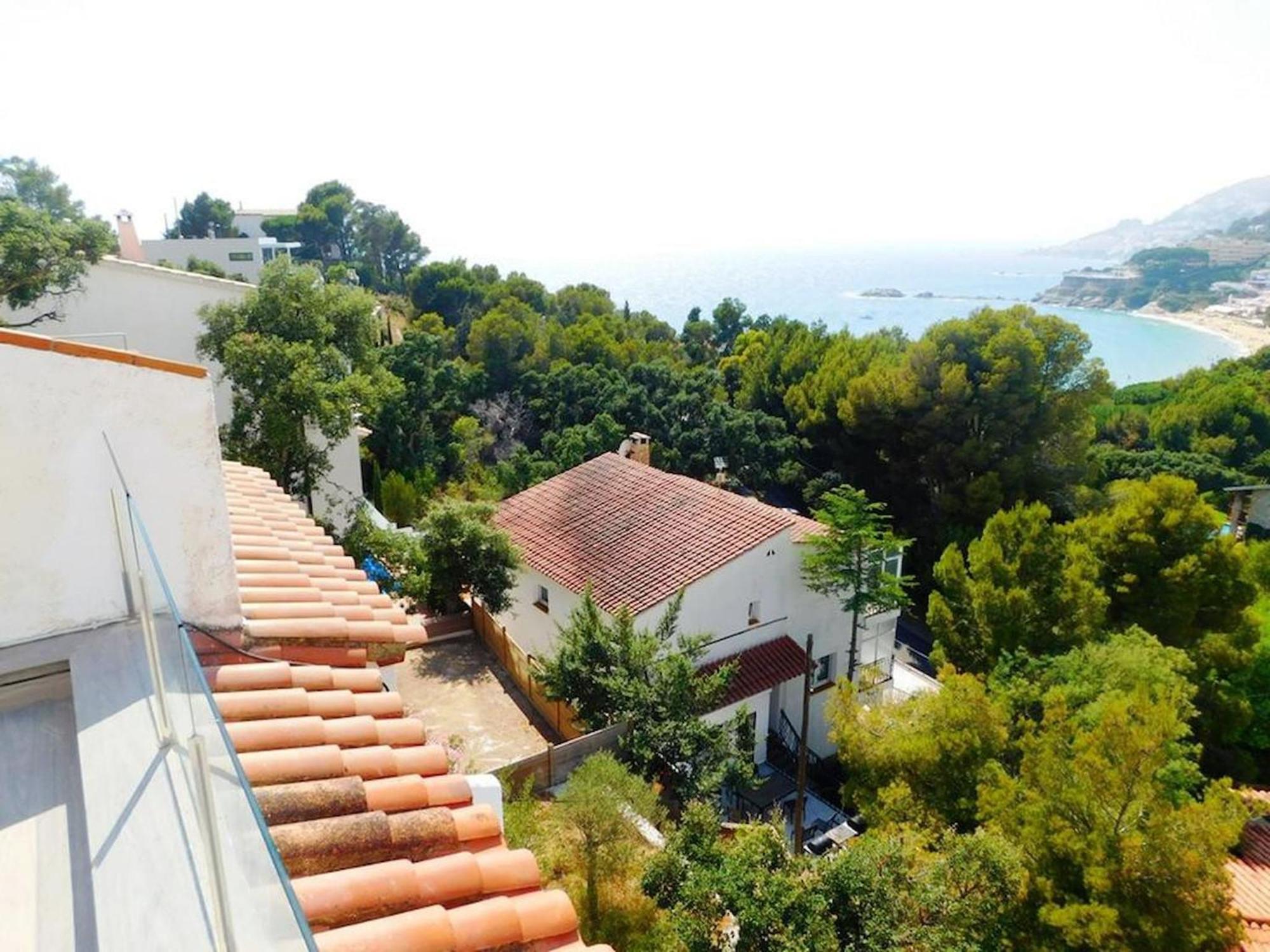 Villa Casa Con Vistas Al Mar Y A La Montana En La Almadrava Roses Esterno foto