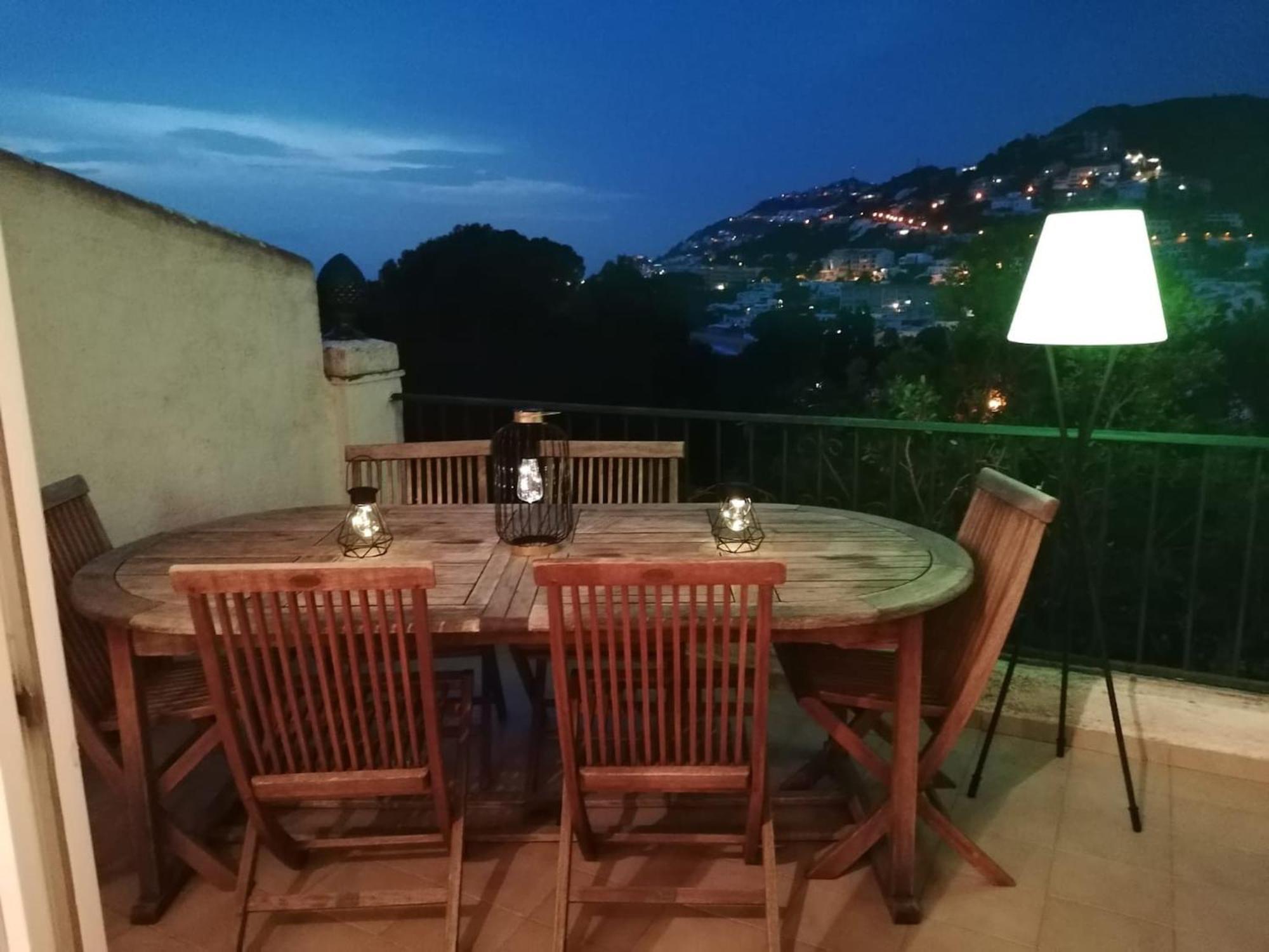 Villa Casa Con Vistas Al Mar Y A La Montana En La Almadrava Roses Esterno foto